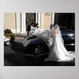 Italienische Hochzeit Poster