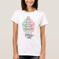 Italienische Ikone Schiefer Turm von Pisa