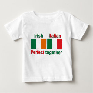 Italienische Iren - vervollkommnen Sie zusammen! Baby T-shirt