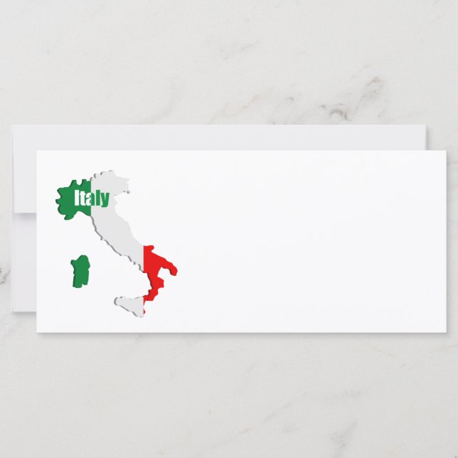 Italienische Karte (Vorderseite)