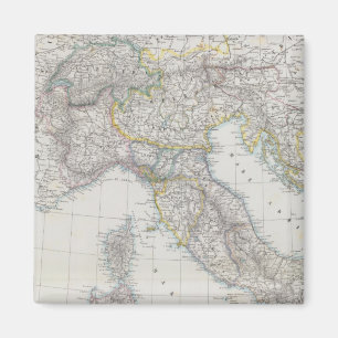 Italienische Karte Magnet