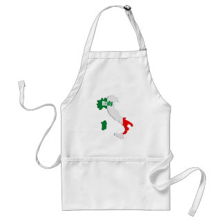 Italienische Karte Schürze