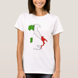 Italienische Karte T-Shirt