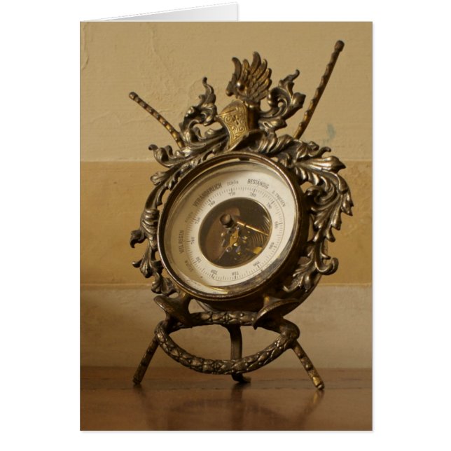 Italienische Karten, Barometer Trento (Vorne)