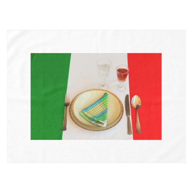 ITALIENISCHE KOCHTABLECLOTH TISCHDECKE (Vorderseite (Horizontal))