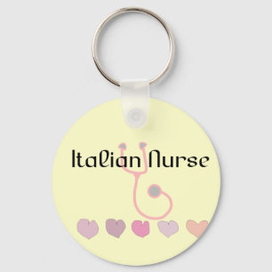 Italienische Krankenschwester-Geschenke--Herzen u. Schlüsselanhänger