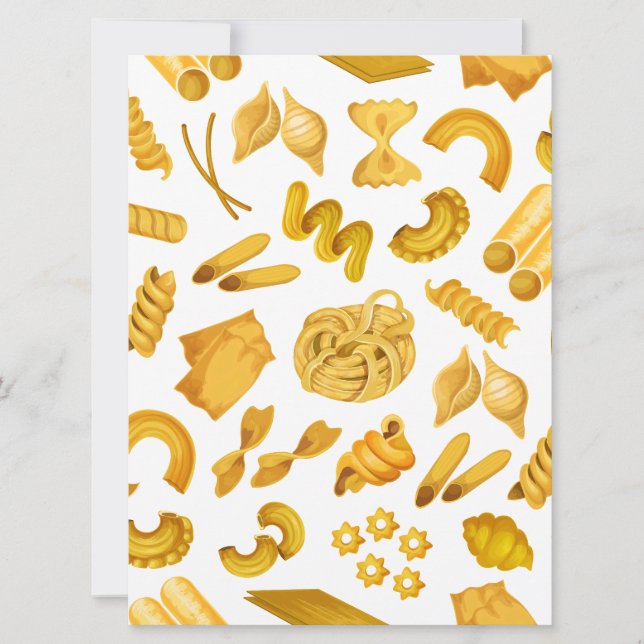 Italienische Küche Authentisches italienisches Ris Feiertagskarte (Vorderseite)