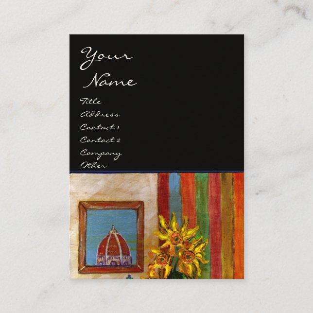 ITALIENISCHE KÜCHE IN FLORENZ VISITENKARTE