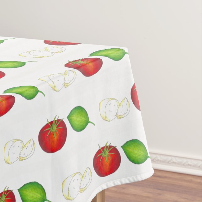 Italienische Küche Mozzarella Tomato Basil Tischdecke (Beispiel)