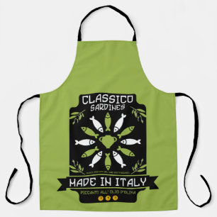 Italienische Küche Schürze