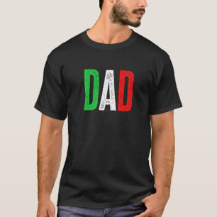 Italienische Kulturfamilie Italien Geborener Vater T-Shirt