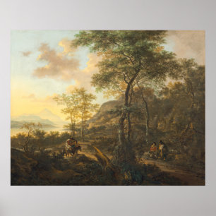 Italienische Landschaft - Jan Beides Kunstposter Poster