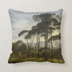 Italienische Landschaft mit Kissen