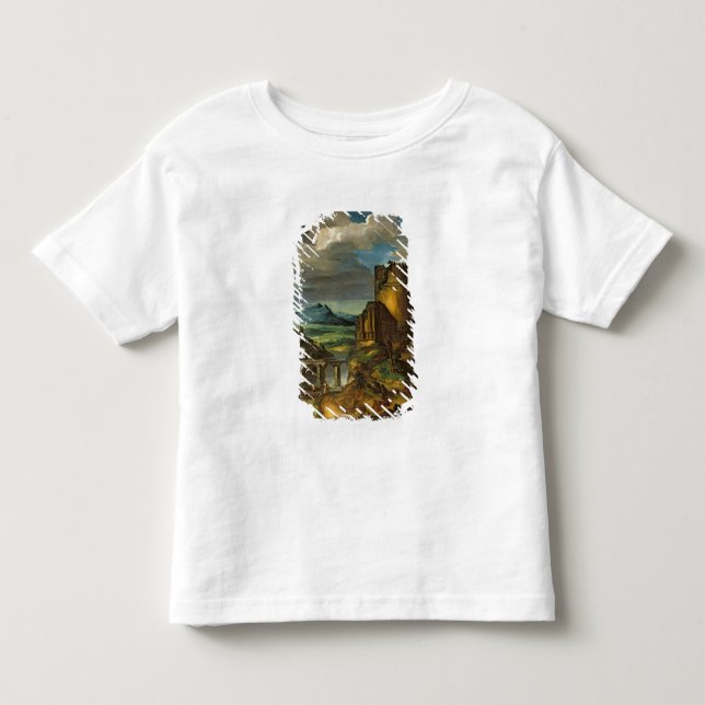 Italienische Landschaft oder, Landschaft mit einem Kleinkind T-shirt (Vorderseite)
