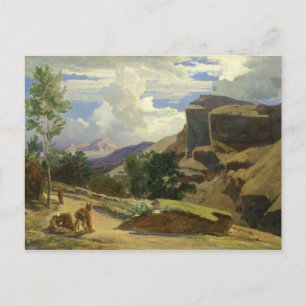 Italienische Landschaft Postkarte