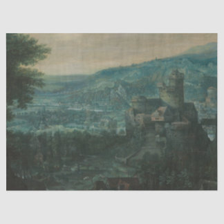 Italienische Landschaft Seidenpapier
