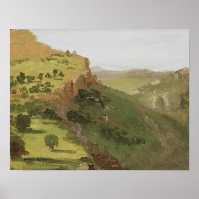 Italienische Landschaft - Thomas Cole Art Print Poster (Vorne)