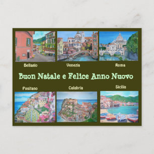 Italienische Landschaften - Postkarten