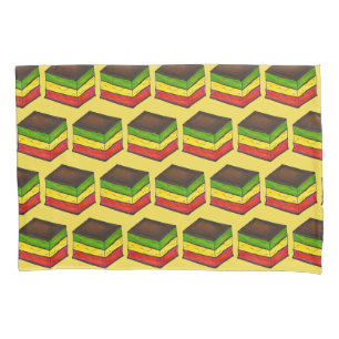 Italienische Lebensmittel Regenbogen Tricolor Sieb Kissenbezug