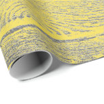 Italienische Lemonade Yellow Grau Silver Wood Shab Geschenkpapier<br><div class="desc">Minimalismus und Elegance Glam und Chic Delicate Wrapping Papier Florenz K</div>