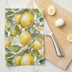 Italienische Lemons Amalfi Küste Geschirrtuch