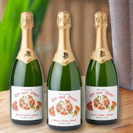 Italienische Liebe & Pizza Party Slice Brautparty