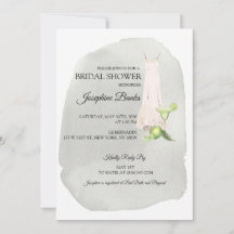 Italienische Limes Bridal Dusche Einladung