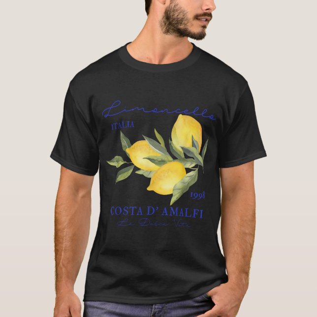 Italienische Limoncello-Frauen für eine italienisc T-Shirt (Vorderseite)