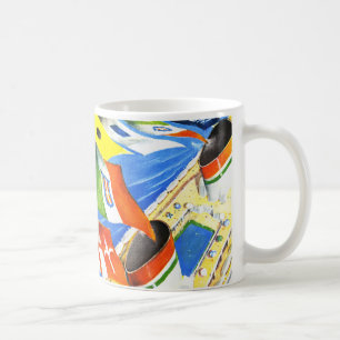 Italienische Linie ~ unter dieser Flagge Tasse