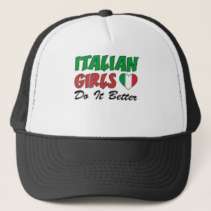 Italienische Mädchen machen es besser Truckerkappe