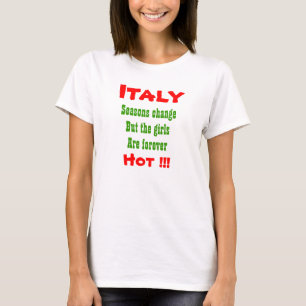 Italienische Mädchen T-Shirt