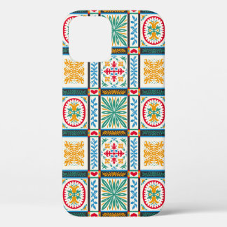 Italienische Majolika Stickerei: mediterrane Flora Case-Mate iPhone Hülle