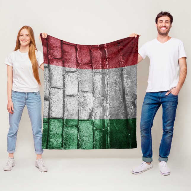 Italienische Mauer Fleecedecke (Beispiel)