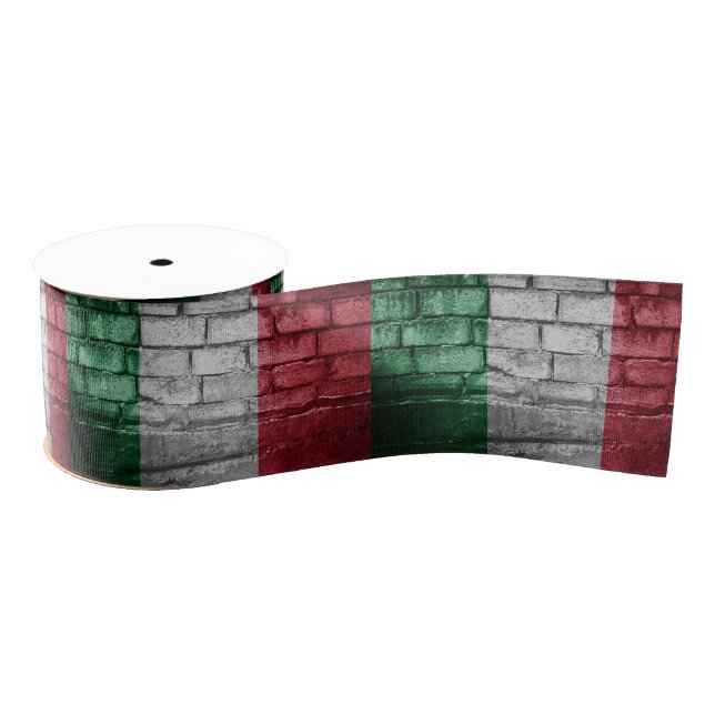 Italienische Mauer Ripsband (Spule)