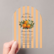 Italienische Mittelmeer-Zitrus-Orangen-Hochzeit