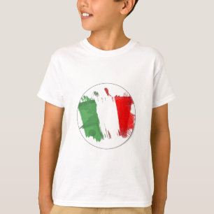 Italienische Mode-Flagge T-Shirt