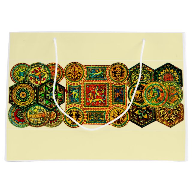 Italienische Motive aus der Renaissance Große Geschenktüte (Vorderseite)