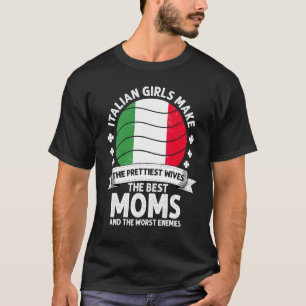 Italienische Mutter Muttertag Mama Italienisch Ame T-Shirt