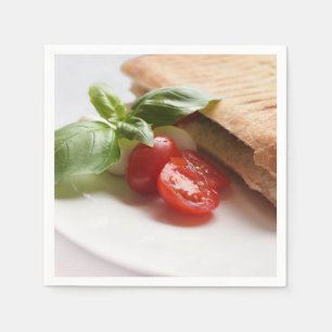 Italienische Nahrungsmittelpapierserviette Serviette