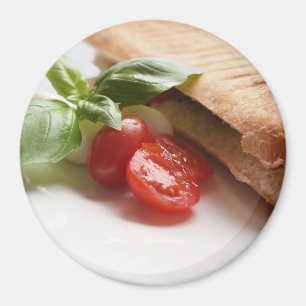 Italienische Nahrungsmittelrunder Magnet