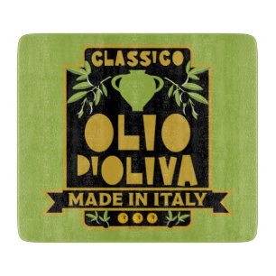 Italienische Ölmauer Kunst Schneidebrett