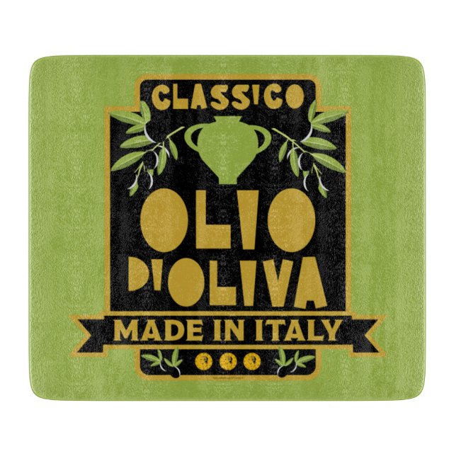 Italienische Ölmauer Kunst Schneidebrett (Vorderseite)