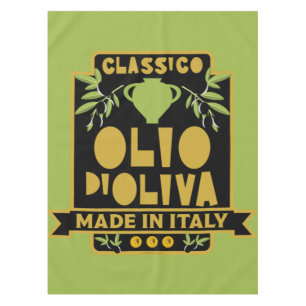 Italienische Ölmauer Kunst Tischdecke