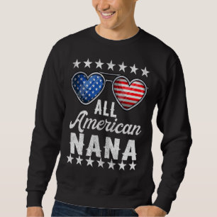 Italienische Oma Juli 4 Women All American Na Sweatshirt