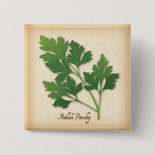 Italienische Parsley Herb Button