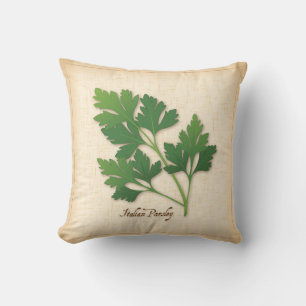 Italienische Parsley Herb Kissen