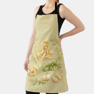 Italienische Pasta-Kräuter-Küchenschürze Schürze