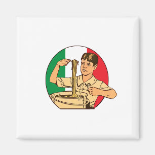 italienische Pasta Magnet