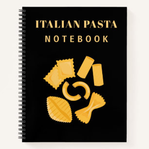 italienische Pasta Notizbuch