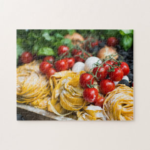 Italienische Pasta Tomato Basil Puzzle